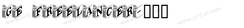 GE Freelancer字体转换